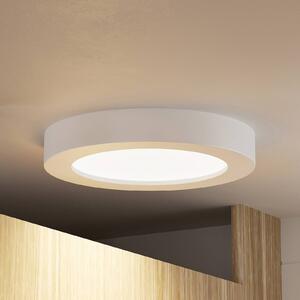 Prios Edwina stropné LED svietidlo, biele, 22,6 cm