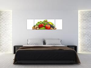 Zmes zeleniny, obraz (Obraz 170x50cm)