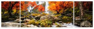 Jesenná krajina, obraz (Obraz 170x50cm)
