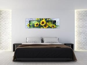 Obraz kvetín (Obraz 170x50cm)
