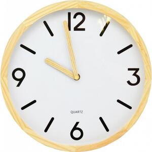 Drevené nástenné hodiny DE1253 30 x 30 x 5.5 cm