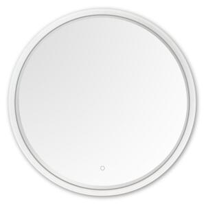 Zuma Line D2526-LED Kúp. zrkadlo s pods. 24W/230V 3000/4000/6000K IP44 biela/zl