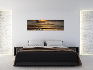 Mólo na mori - obraz (Obraz 170x50cm)