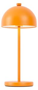 Stolná lampa oranžová vrátane LED IP54 Nabíjateľná s nabíjacou stanicou - Squirrel