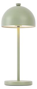 Stolná lampa zelená vrátane LED IP54 nabíjateľná s nabíjacou stanicou - Squirrel