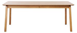 Rozkladací jedálenský stôl s doskou v dubovom dekore 95x190 cm Bari – Unique Furniture