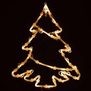 Nexos 67092 Vianočná dekorácia na okno - 35 LED, strom