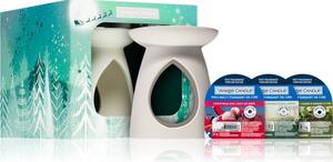 Yankee Candle Bright Lights Aroma Lamp & 3x Wax Melt darčeková sada 1 ks