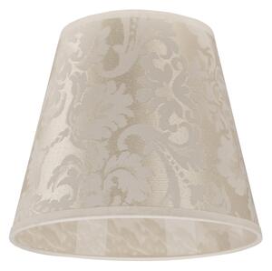 Duolla - Tienidlo k stolnej lampe SOFIA XS E14 pr. 18,5 cm béžová