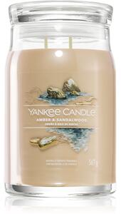 Yankee Candle Amber & Sandalwood vonná sviečka 567 g
