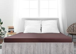 4Home jersey prestieradlo Ideál tmavohnedá, 60 x 120 cm