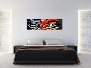 Abstraktné umenie - obraz (Obraz 170x50cm)