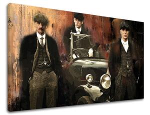 Peaky Blinders mafiánsky obraz 2 - 50x100 cm
