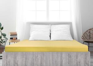 4Home jersey prestieradlo Ideál žltá, 180 x 200 cm