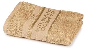 4Home Uterák Bamboo Premium béžová, 50 x 100 cm