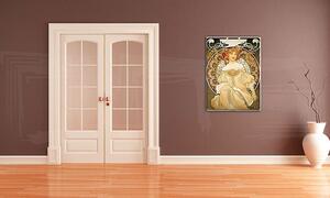 Obraz na plátne SNÍVANIE – Alfons Mucha - 70x50 cm