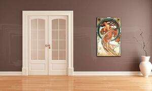 Obraz na plátne TANEC – Alfons Mucha - 80x50 cm