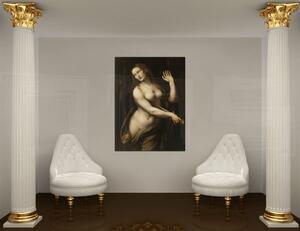 Obraz na plátne REPRODUKCIA – Leonardo da Vinci - 30x40 cm