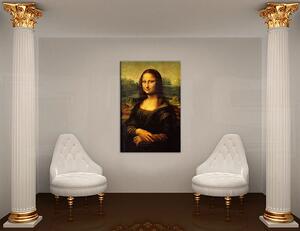 Obraz na plátne MONA LISA – Leonardo Da Vinci - 50x30 cm