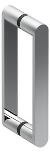 Ravak - Sprchové dvere Blix BLDZ2, 69 cm - lesklý Alubright, transparentné sklo