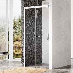 Ravak - Sprchové dvere dvojdielne Matrix MSD2 110 ľavá - biela/transparentná