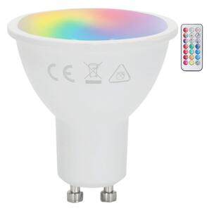 Aigostar - LED RGBW Stmievateľná žiarovka GU10/4,8W/230V 3000K + diaľkový ovládač