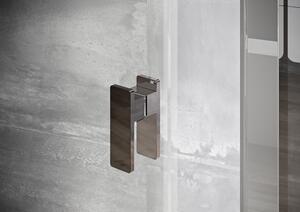 Ravak - Sprchové dvere dvojdielne Nexty NDOP2-100 - biela/biela+transparentná