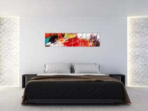 Abstraktný obraz (Obraz 160x40cm)
