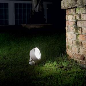 Exteriérové stojanové svietidlo Ideal lux 145310 TOMMY PT1 BIANCO 1xGX53 7W 4000K čierna IP66
