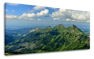 Obraz na stenu PANORÁMA SLOVENSKO / TATRY - 30x60 cm