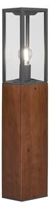 TRIO 401860130 GARONNE vonkajší stĺpik v800mm 1xE27 IP44 antracit, drevo