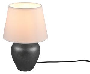TRIO R50601001 ABBY lampička D180mm 1xE14 antický nikel, biela
