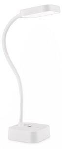 Philips 8719514443815 Rock stolná dotyková lampička LED 5W/90lm 5000K USB prenosná biela