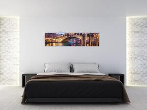 Obraz na stenu - most v Benátkach (Obraz 160x40cm)