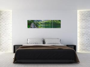Obraz - horská príroda (Obraz 160x40cm)