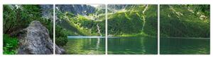 Obraz - horská príroda (Obraz 160x40cm)