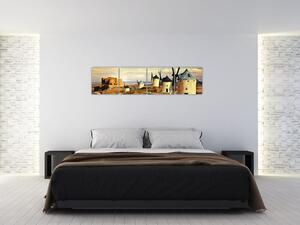 Obraz na stenu - mlyny (Obraz 160x40cm)