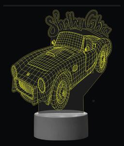 3D Dotyková lampa s diaľkovým ovládaním - AUTO