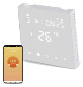 Emos P56201UF GoSmart Digitálny izbový termostat pre podlahové kúrenie, biela, Wi-Fi