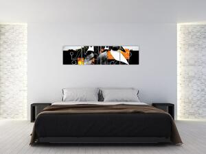Abstrakcie - obraz na stenu (Obraz 160x40cm)