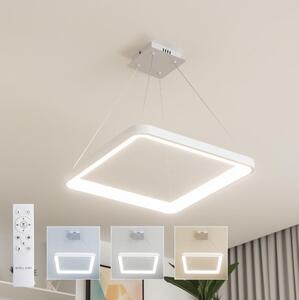 Brilagi - LED stmievateľný luster na lanku FALCON SLIM LED/50W/230V 50x50 cm biela + diaľkové ovládanie