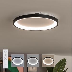 Brilagi -LED stmievateľné stropné svietidlo FALCON SLIM LED/42W/230V priemer 50 cm čierna+DO