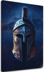 Obraz na plátne Spartan Warrior - Symbol Odvahy - 60x90 cm