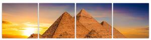 Obraz pyramíd (Obraz 160x40cm)