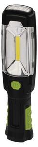 EMOS P4518 nabíjacie pracovné svietidlo COB LED + LED 380lm IP43, čierno-zelená