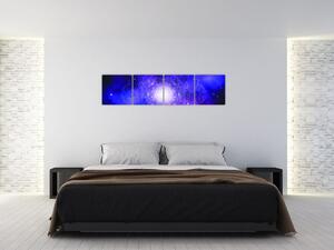 Obraz - vesmírna mandala (Obraz 160x40cm)