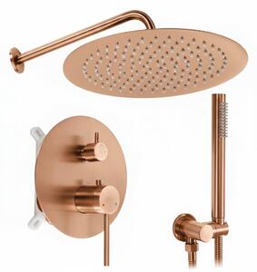 Podomietková sprchová súprava Rea Foss Clif Brush Copper + BOX