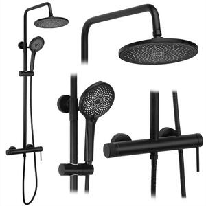 Sprchový set Rea Foss Clif Black