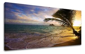Obraz na stenu PANORÁMA ZÁPAD SLNKA - 30x60 cm