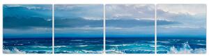 Obraz piesočné pláže (Obraz 160x40cm)